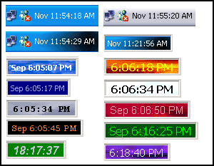 Show seconds on Windows taskbar clock, synchronize time, speak the time