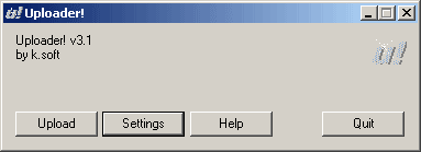 Uploader! - Easy FTP upload tool.